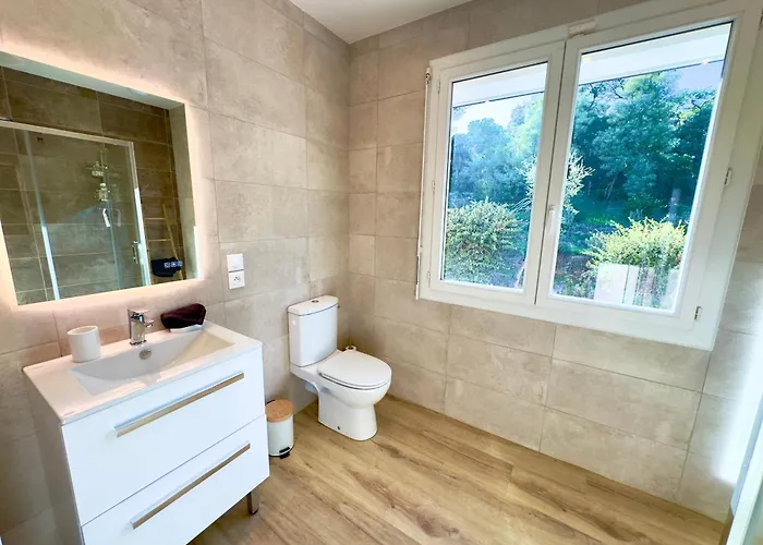 Villa Horizons-spacious & Calm-air Conditioning-pool-5 Bedrooms-sudsejourconciergerie Laroque-des-Albères