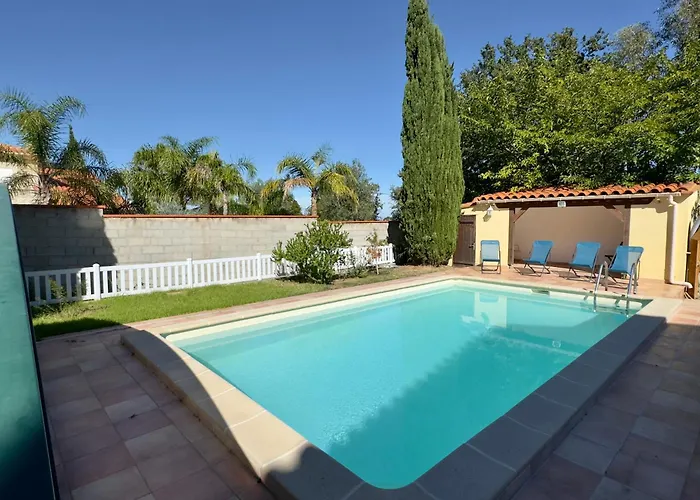 Vila Villa Horizons 3 Etoiles-Spacieuse-Climatisation-Piscine Privee-Terrain De Petanque-Table De Ping-Pong-Quilles-Equipements Sport-Sudsejourconciergerie